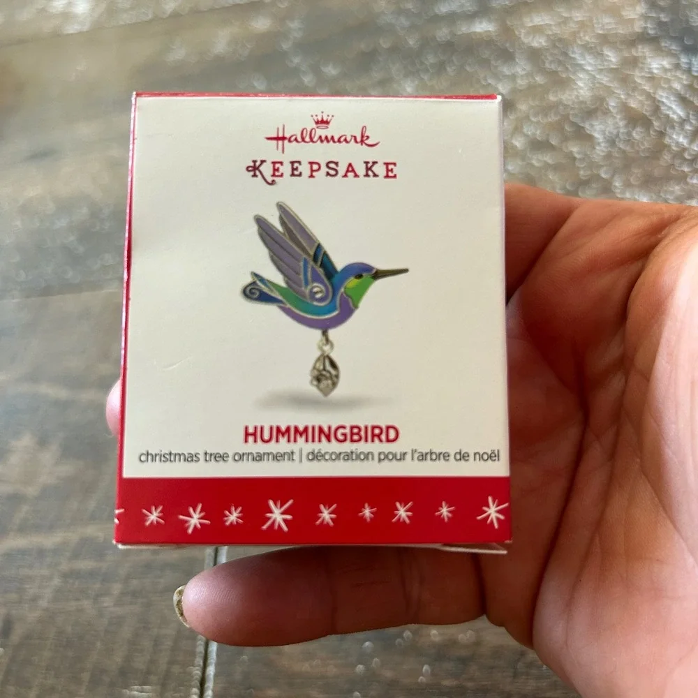2016 Hallmark HUMMINGBIRD The Beauty of Birds Miniature Keepsake Ornament